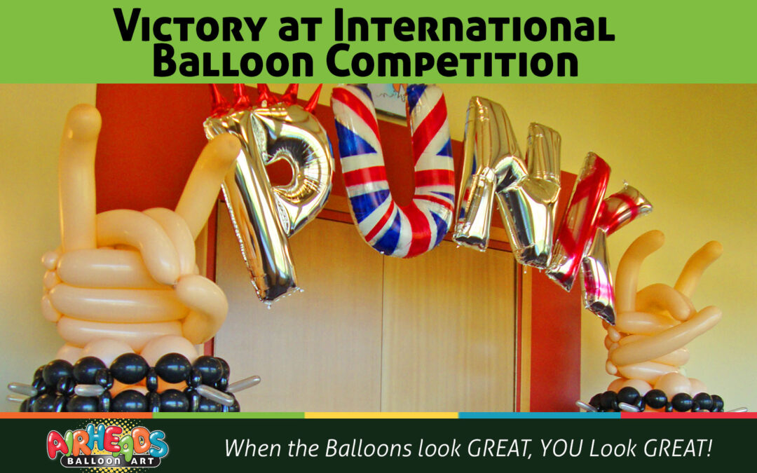 Victory in International Balloon Competition
