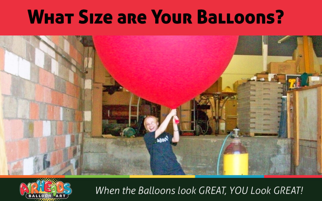 What size are your balloons?