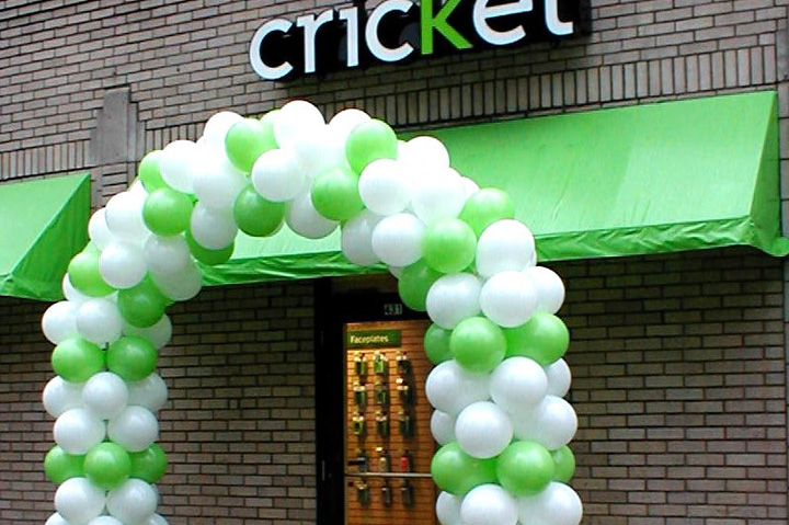 Cricket Balloon Arch